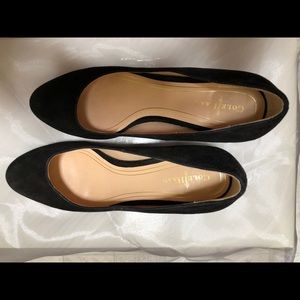Black Velvet Cole Haan Heels